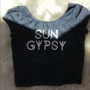 Sun Gypsy crop top